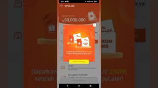 Cek pinjaman shopee pleter kamu apakah suda ada, limit 50 juta#shortsvideo