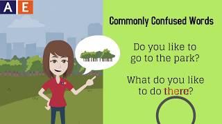 Commonly Confused Words - They're, Their, There