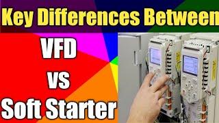 Difference Between VFD and Soft Starter| What is Soft Starter| Variable Frequency Drive | Hindi