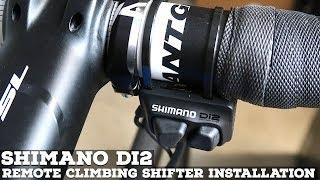 Shimano Di2 Remote Climbing Shifter Installation and Programming // SW-R600