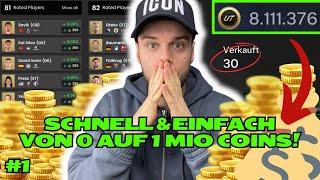 SCHNELL & EINFACH VON 0 AUF 1 MILLION COINS! OHNE RISIKO! BESTE FC 25 TRADING TIPPS  DEUTSCH #1