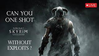 [Skyrim One Shot Challenge] The entire Thieves guild questline in ONE HIT #live