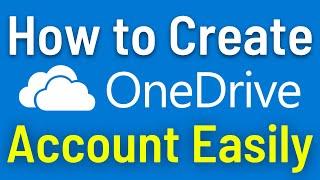 How To Create OneDrive Account In Windows 10 | Create OneDrive Account In Laptop / PC (Easiest Way)