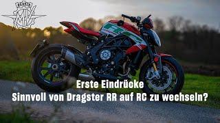 Erster Eindruck der Mv Agusta Dragster RC und wem würde ich einen Umstieg empfehlen