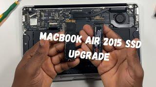 2015 MacBook Air SSD Upgrade (MacBook Air 11” A1465 & MacBook Air 13” A1466 (Mid 2013-2017)
