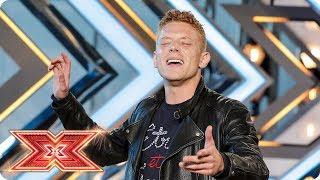 Aidan Martin delivers the perfect Punchline | Auditions Week 2 | The X Factor 2017