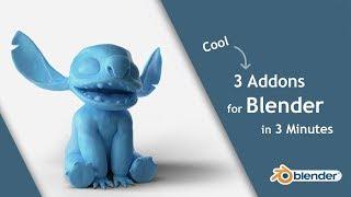 3 Cool Addons for Blender