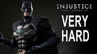 Injustice Gods Among Us - Batman Classic Battles (VERY HARD) NO MATCHES LOST