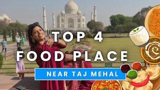 Best Food We Tried Near TAJ MEHAL Road Agra