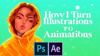 How I Turn Illustrations into Animations