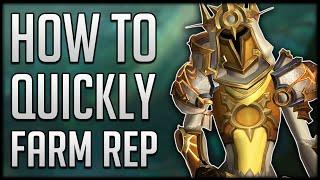 How to QUICKLY Farm Reputation & Renown in The War Within