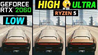 Cyberpunk 2077 Ryzen 5 3500x RTX 2060 [LOW, MED, High, Ultra & ULTRA RT] | TESTING GAMES