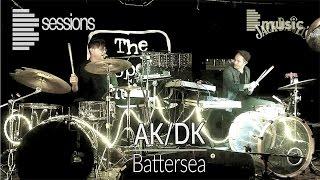 AK/DK - 'Battersea' experimental electro rock duo Live performance (Bsession)