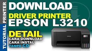 Cara Download Dan Instal Driver Printer Epson L3210 Tanpa CD Driver