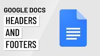 Google Docs: Headers and Footers