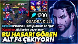 DİKKAT !! AKLINIZI KAÇIRMAYIN BU HASAR NE RİOT !! 1200 AP SYLAS MİD !! | Ogün Demirci