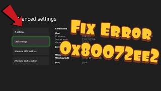 How To Fix Xbox Series X / Xbox One Error Code 0x80072ee2 - (Quick Fix!)