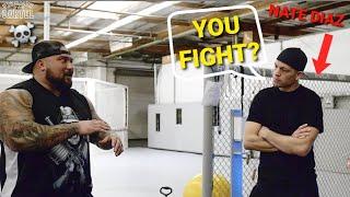 I MET NATE DIAZ - He Asked If I'm Going To FIGHT?