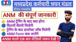 ANM Full Details 2024 | kitni salary milegi | Training k baad kya hoga  #mpjob #anm #gnm #vacancy