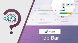 Odoo Quick Tips - Top bar [Project]