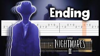 Little Nightmares 2 - End of The Hall (Ending Theme) - Guitar tutorial (TAB)