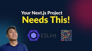 How to setup ESLint and Prettier in Next.js Projects