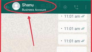 WhatsApp Last Seen  Showing Business Account Problem Solve in WhatsApp