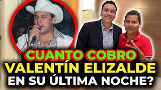 Cuanto cobro VALENTÍN ELIZALDE en su último palenque | su manager aclara todas las dudas