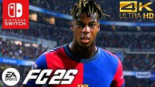 EA Sports FC 25 OLED NINTENDO SWITCH - Official New Graphic Details and Gameplay!