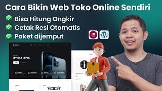 Cara Membuat Website Toko Online Lengkap Dengan Resi Otomatis