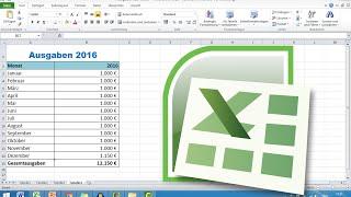 Tabelle in Excel erstellen - Grundkurs Excel