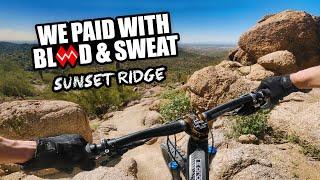 Mountain biking the hardest trail at Hawes. Sunset Ridge made us pay – Just Ride Ep. 17