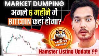 Bitcoin And Crypto Market Crash, Hamster Kombat nahi hoga Launch? Bitcoin Price 2024 hindi