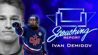 The Challenger to Macklin Celebrini in the 2024 NHL Draft (Ivan Demidov Scouting Report)