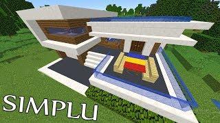 Cum sa construiesti o CASA MODERNA in MINECRAFT | Tutorial #1