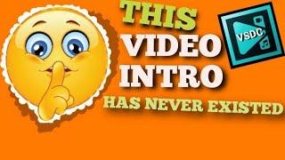 How to make an Intro for YouTube Videos | VSDC Tutorial