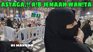 ASTAGA !! JEMAAH PEREMPU4N HILANG KESADARAN MASUK WC LELAKI DI MAKKAH