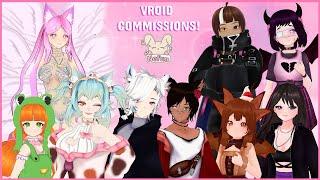  Vroid Commissions Showcase  Nefuu 