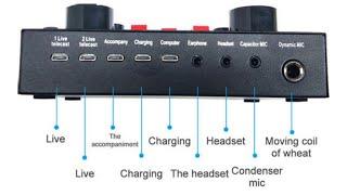 How to set up V8 Sound card for Live Streaming and Recording