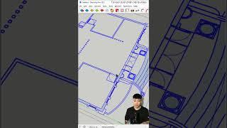 Tạo mặt cho nét vẽ nhanh với JHS  #sketchup #sketchuptutorial #jhspowerbar