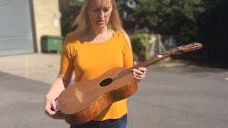 Restoring an antique parlour guitar part 1