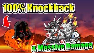 Battle Cats - The Pure Land [Merciless] Black Okame Vs 100% Knockback / Courts of Torment