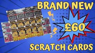  £60 of 3 brand new Allwyn scratch cards  Maze of fortune, set for life and £100,000 a month 