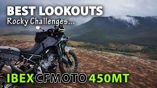 Rocky HILL CLIMB on the CFMOTO 450MT | The BEST Scenic lookouts | IBEX 450 #merrychristmas #newyear