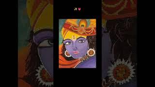 Naina️ | Krishna ji Paintings #krishna #shorts #krishnastatus #naina  | DIY Vanya