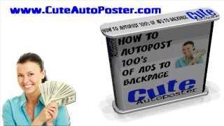 Backpage FREE Autoposter - Autopost for FREE