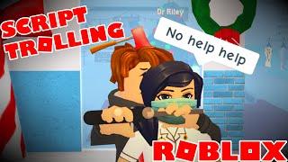 ROBLOX EXPLOIT TROLLING || KNIFE SCRIPT!!!