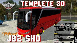 Templete Mod JB2 SHD | mod Angga Saputro jetbus2 | mod bussid