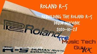 Rebuilding the Roland R-5 Drum Machine