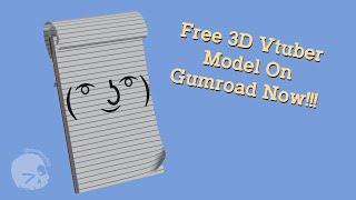 Free Note Pad Guy Vtuber Showcase